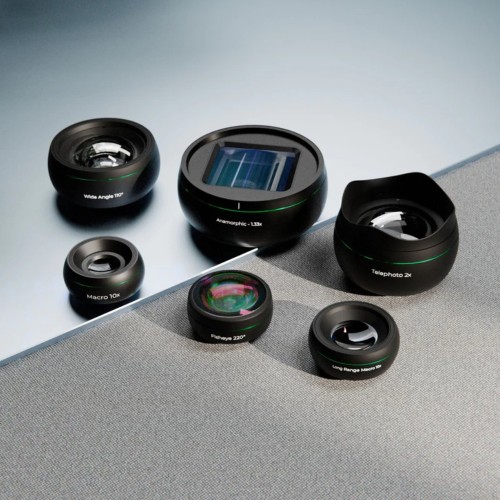 Комплект из 6 линз для iPhone. REEFLEX G-Series Lenses Full Set